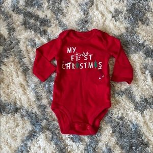 Carter’s just one you long sleeve onesie